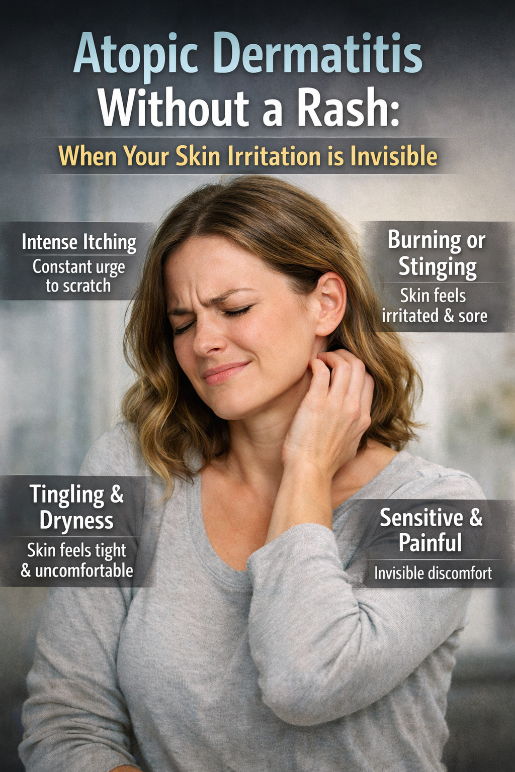 Atopic Dermatitis Without a Rash: When Your Skin Irritation is Invisible