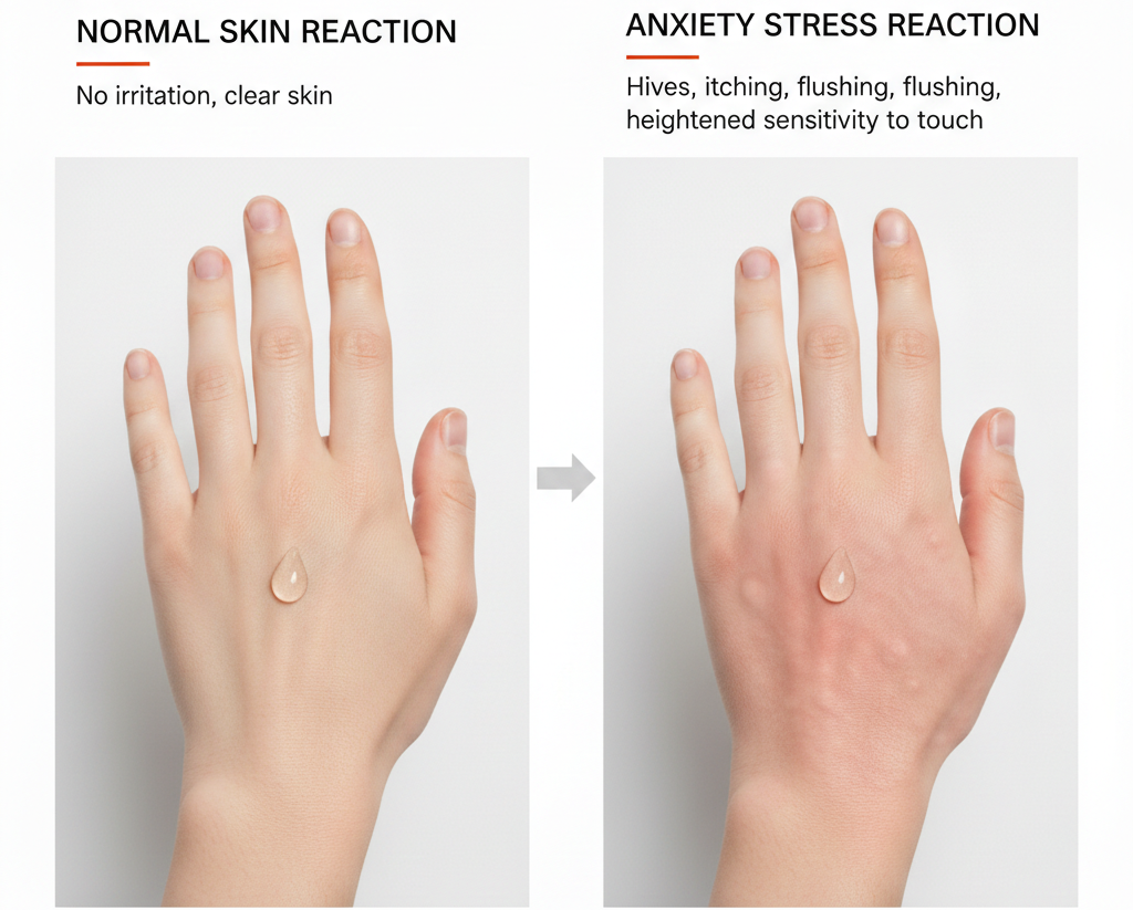 Is it Allergies or Anxiety? How to Tell the Difference in Your Skin’s Reaction. 2026
